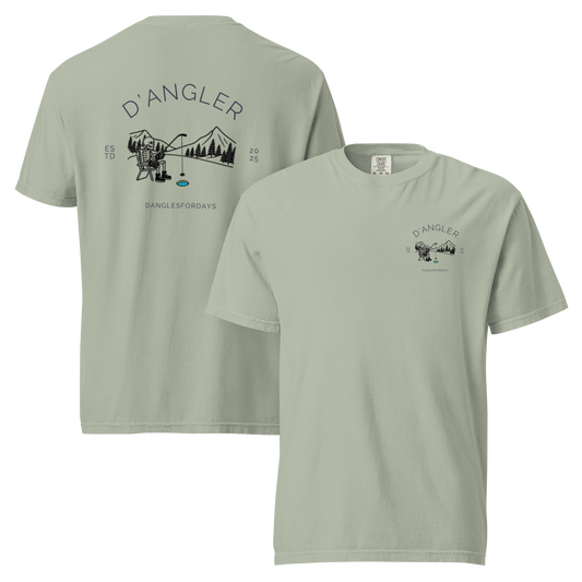 DanglesForDays® "D'angler Skeleton Ice Fishing" T-Shirt